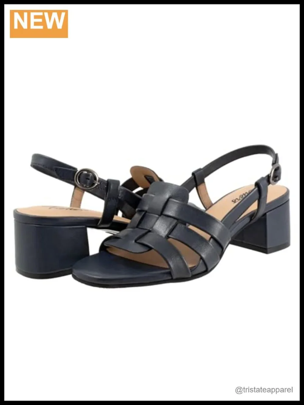 Leather Platform Slingback Heeled Sandals Open Toe Casual Dress